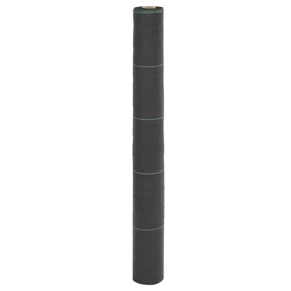 vidaXL Weed Membrane Black 1x150 m PP