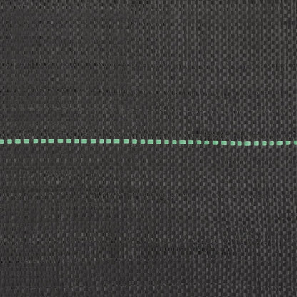 vidaXL Weed Membrane Black 2x10 m PP