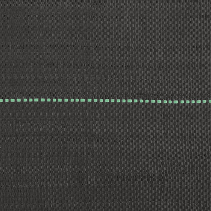 vidaXL Weed Membrane Black 4x50 m PP