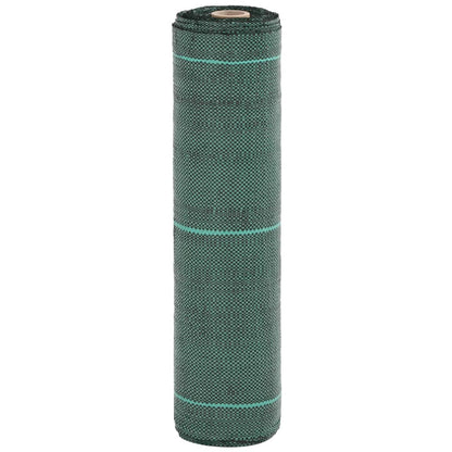 vidaXL Weed Membrane Green 0.5x200 m PP
