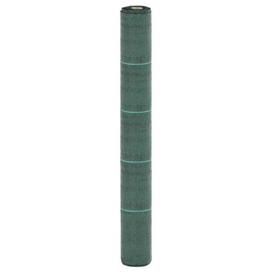 vidaXL Weed Membrane Green 1x50 m PP