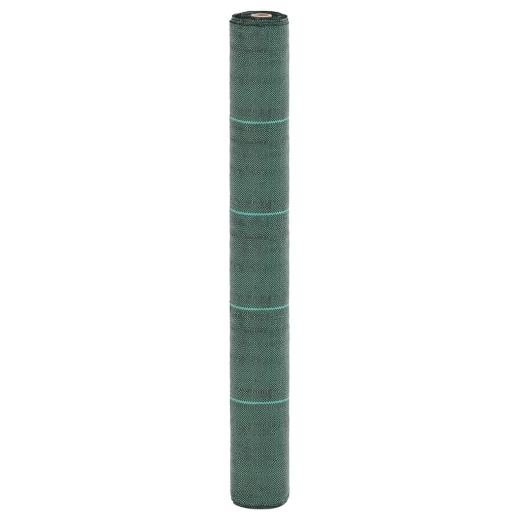 vidaXL Weed Membrane Green 1x100 m PP