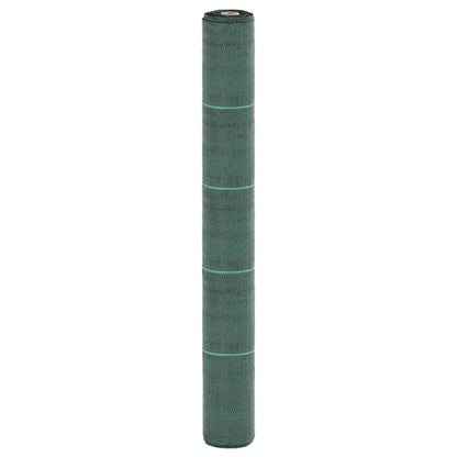vidaXL Weed Membrane Green 1x100 m PP