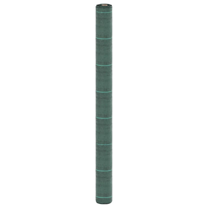 vidaXL Weed Membrane Green 1.5x10 m PP