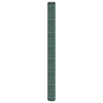 vidaXL Weed Membrane Green 1.5x100 m PP