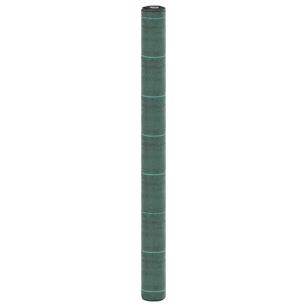 vidaXL Weed Membrane Green 1.5x200 m PP