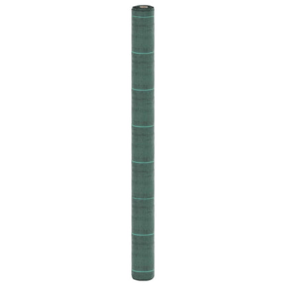 vidaXL Weed Membrane Green 1.5x200 m PP