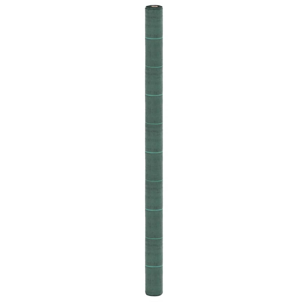 vidaXL Weed Membrane Green 2x10 m PP
