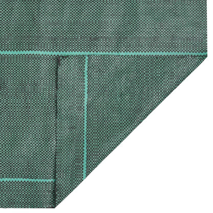 vidaXL Weed Membrane Green 2x10 m PP