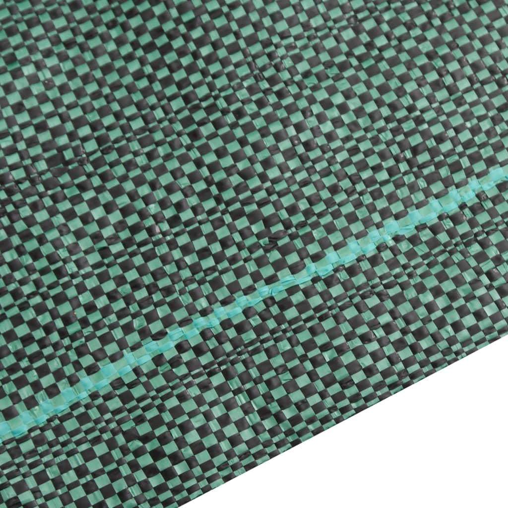 vidaXL Weed Membrane Green 4x10 m PP