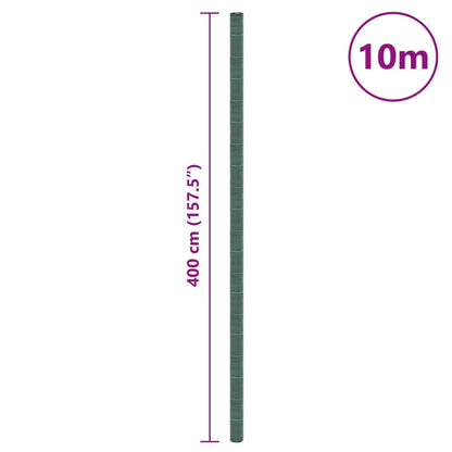 vidaXL Weed Membrane Green 4x10 m PP