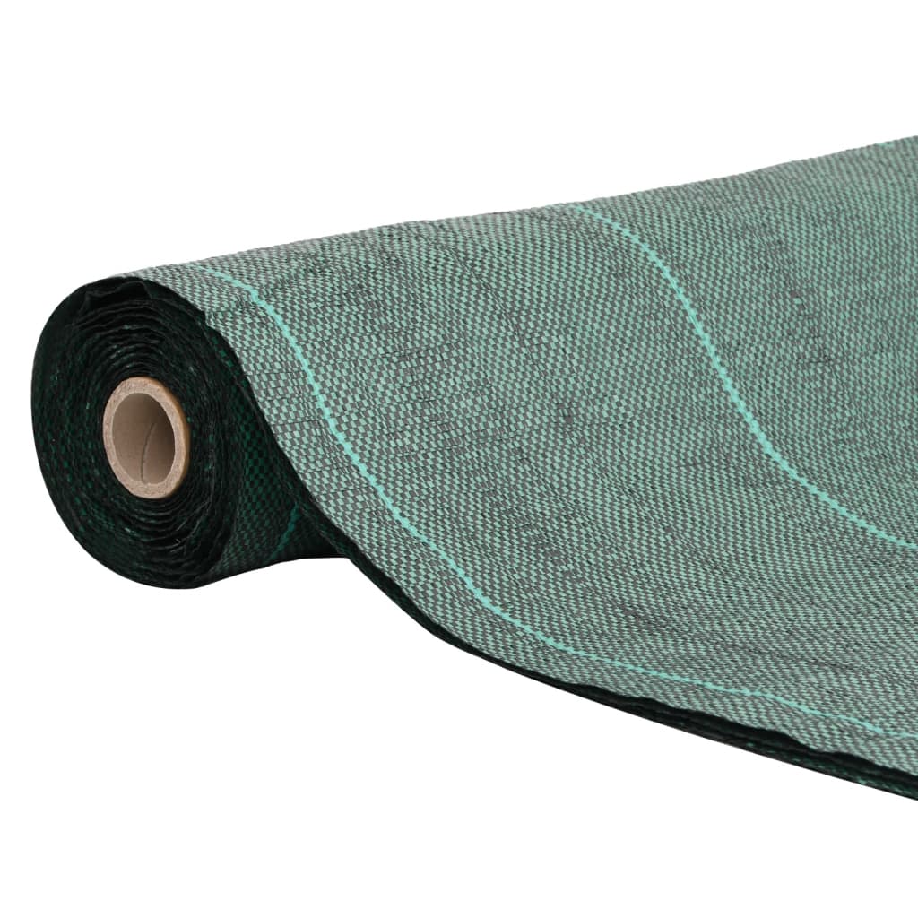 vidaXL Weed Membrane Green 4x25 m PP