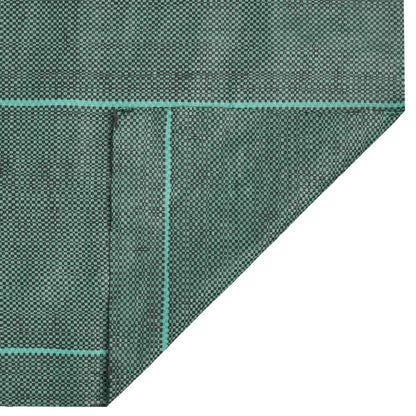 vidaXL Weed Membrane Green 4x25 m PP