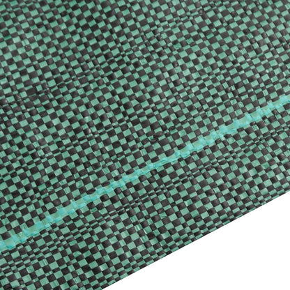 vidaXL Weed Membrane Green 4x25 m PP