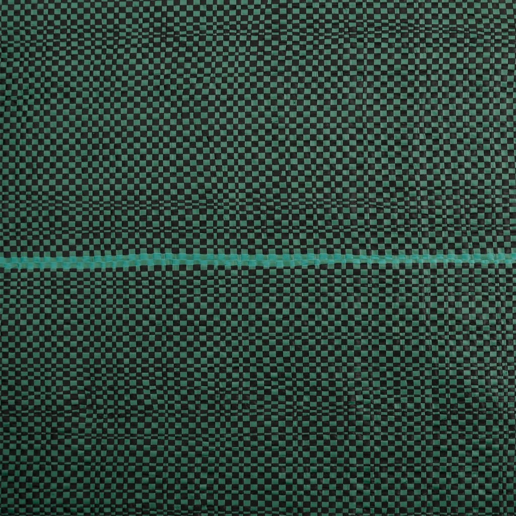 vidaXL Weed Membrane Green 4x50 m PP