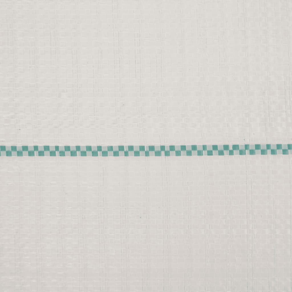 vidaXL Weed Membrane White 2x100 m PP