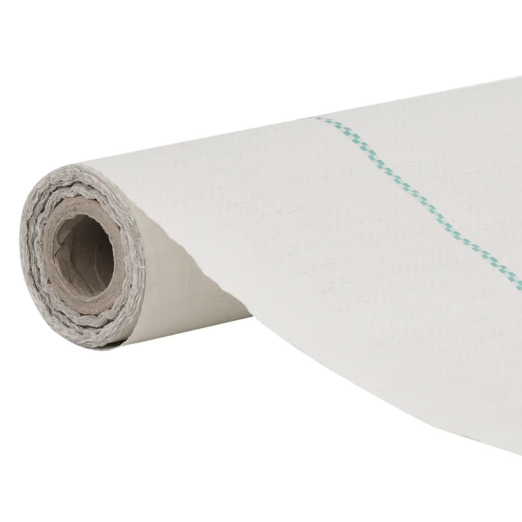 vidaXL Weed Membrane White 4x5 m PP