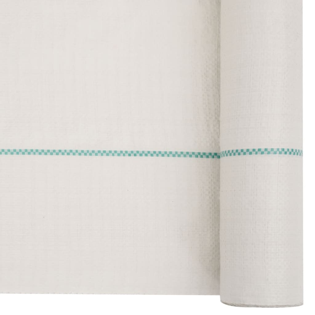 vidaXL Weed Membrane White 4x5 m PP