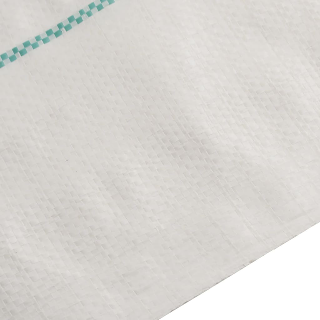 vidaXL Weed Membrane White 4x10 m PP
