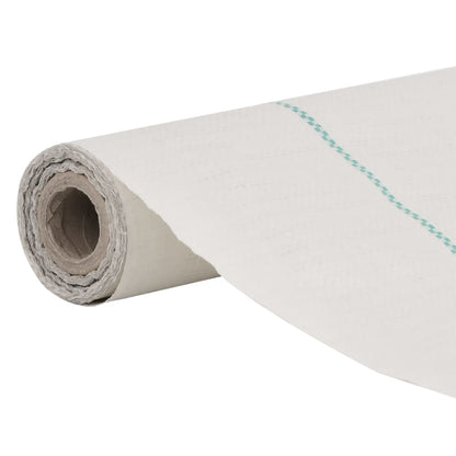 vidaXL Weed Membrane White 4x10 m PP