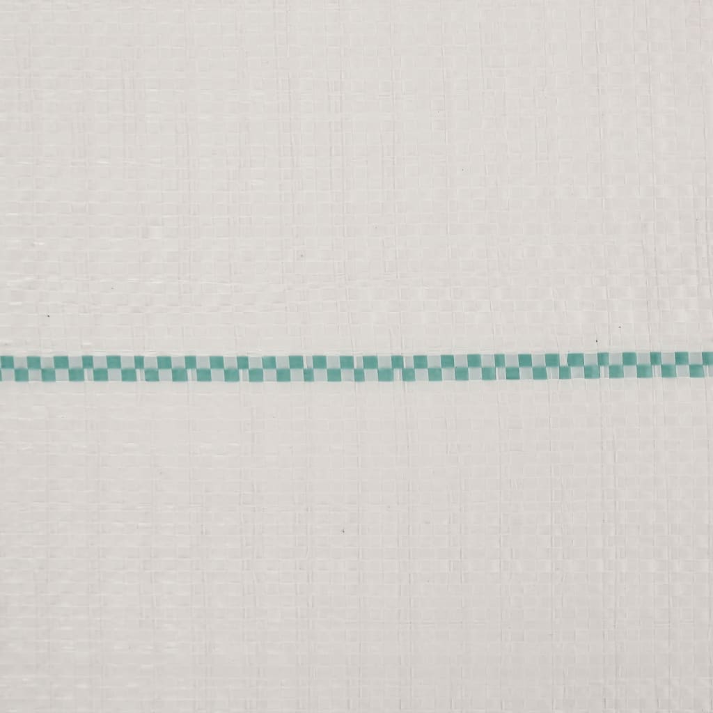 vidaXL Weed Membrane White 4x10 m PP