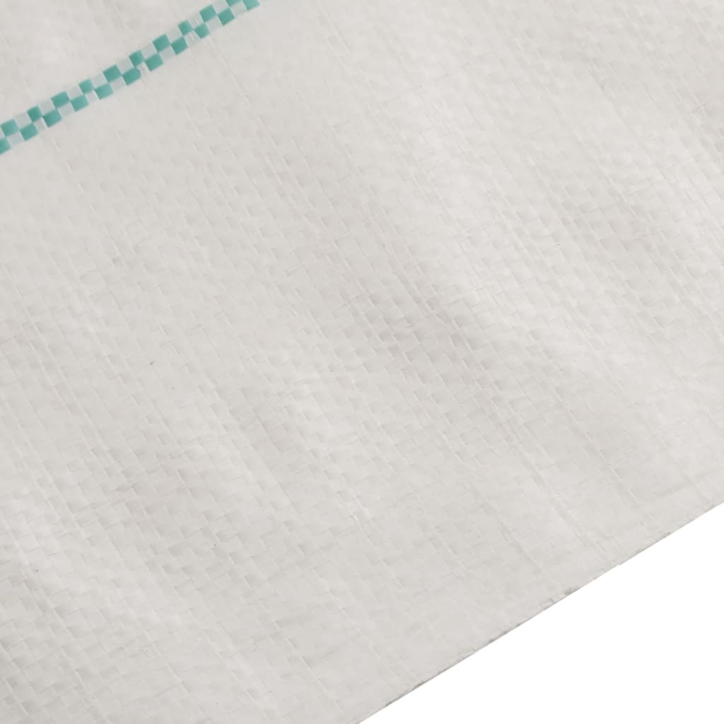 vidaXL Weed Membrane White 4x50 m PP