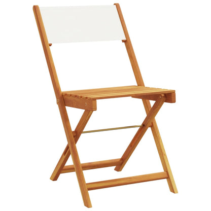 vidaXL Garden Chair | Set of 4 | Cream White