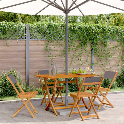 vidaXL Garden Chair | Set of 4 | Anthracite