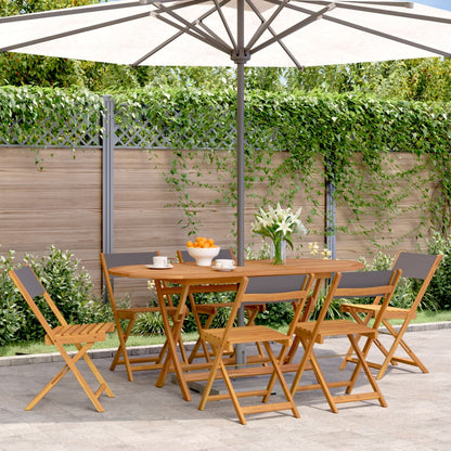 vidaXL Garden Chair | Set of 6 | Anthracite