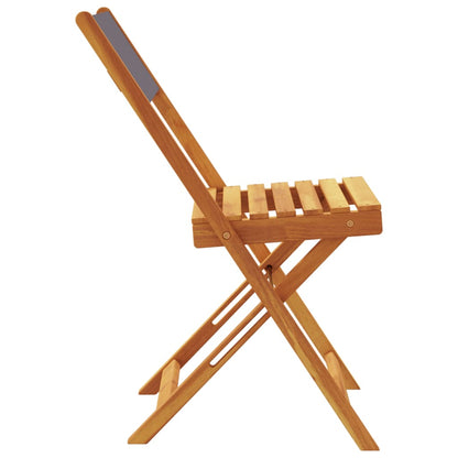 vidaXL Garden Chair | Set of 8 | Anthracite