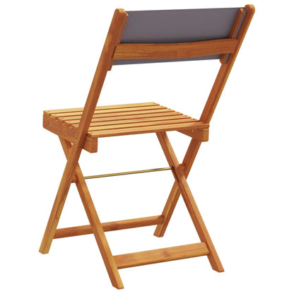 vidaXL Garden Chair | Set of 8 | Anthracite