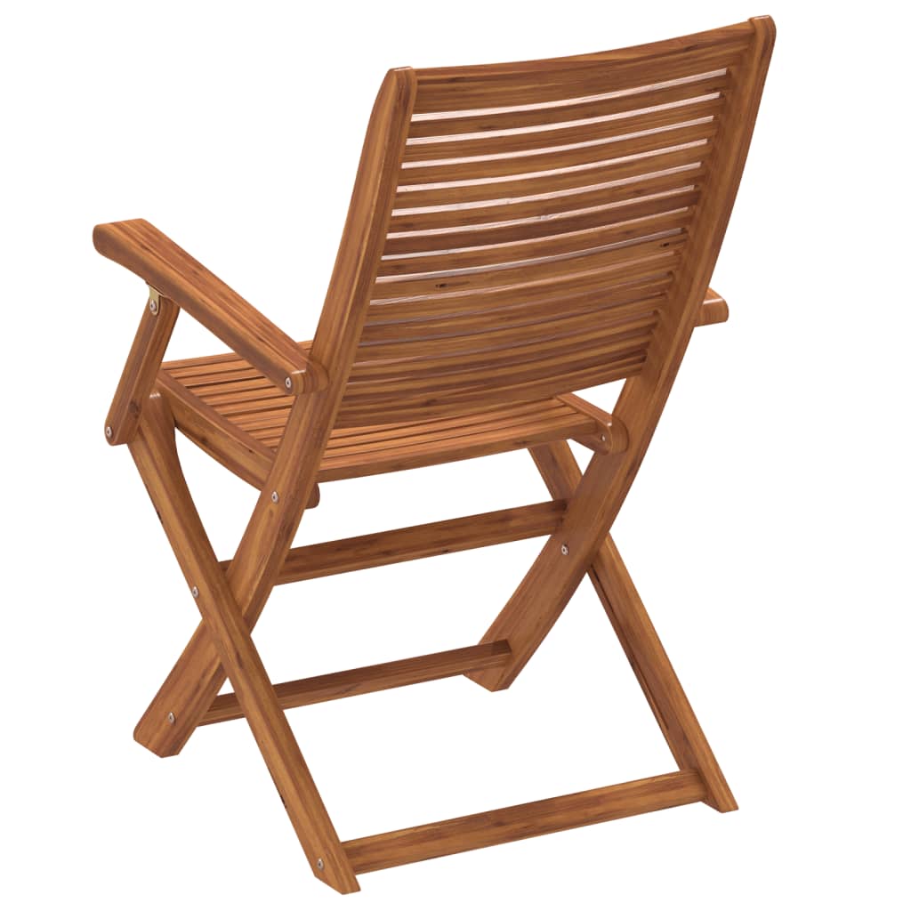 vidaXL Folding Garden Chairs 6 pcs 57x66x95 cm Solid Wood Acacia
