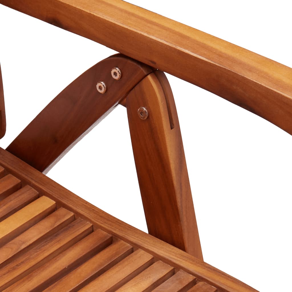 vidaXL Reclining Garden Chairs 6 pcs 56x72x107 cm Solid Wood Acacia