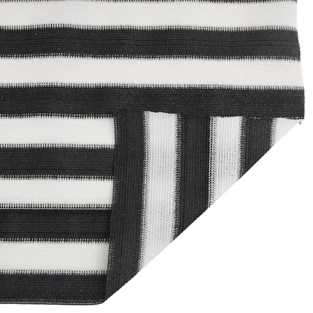 vidaXL Privacy Net Anthracite and White 1.5x25 m HDPE 75 g/m²