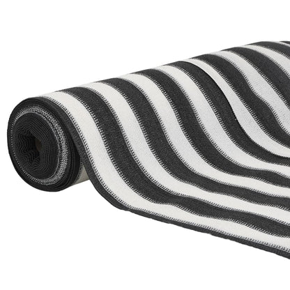 vidaXL Privacy Net Anthracite and White 3,6x10 m HDPE 75 g/m²