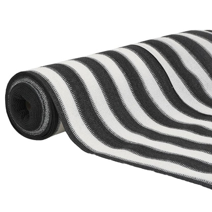 vidaXL Privacy Net Anthracite and White 1x10 m HDPE 150 g/m²