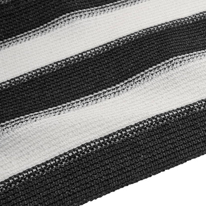 vidaXL Privacy Net Anthracite and White 2x25 m HDPE 150 g/m²