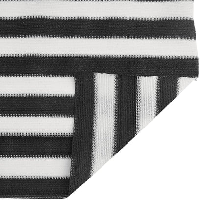 vidaXL Privacy Net Anthracite and White 1x10 m HDPE 195 g/m²
