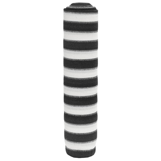 vidaXL Privacy Net Anthracite and White 1.8x50 m HDPE 195 g/m²
