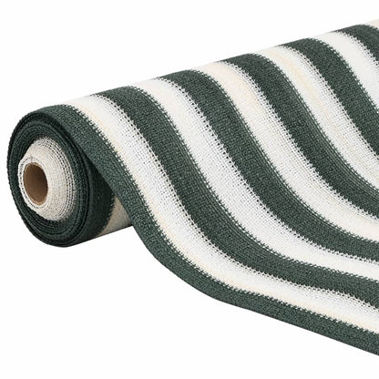 vidaXL Privacy Net Green and White 1,8x50 m HDPE 75 g/m²