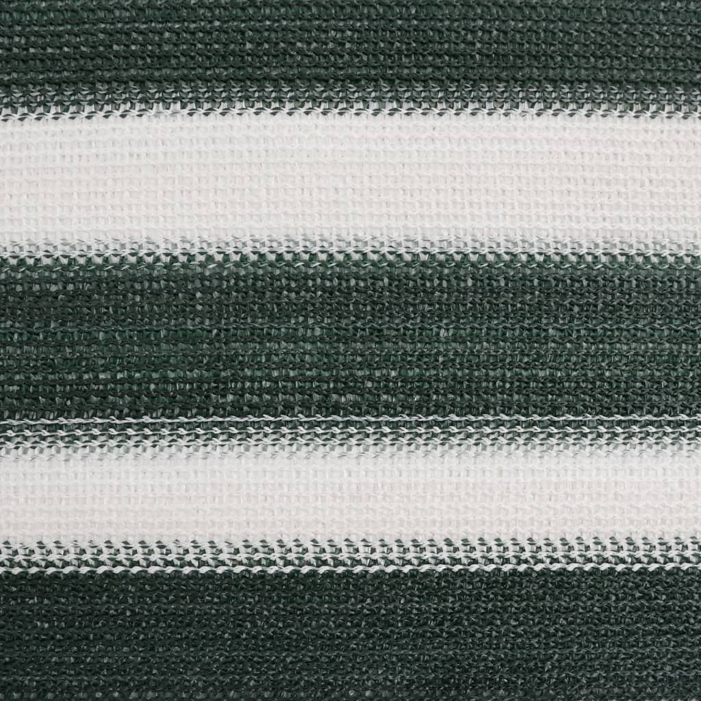 vidaXL Privacy Net Green and White 1.8x50 m HDPE 75 g/m²