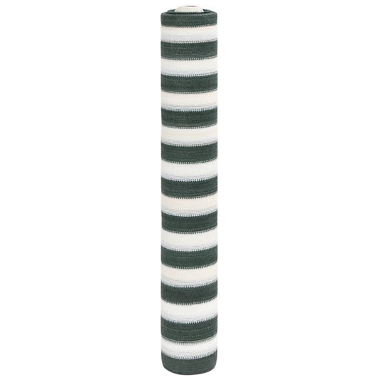 vidaXL Privacy Net Green and White 1.5x10 m HDPE 150 g/m²