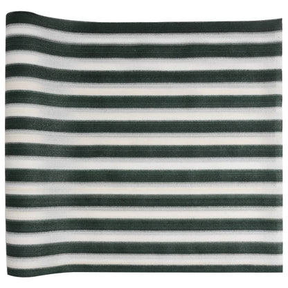vidaXL Privacy Net Green and White 1,5x10 m HDPE 195 g/m²