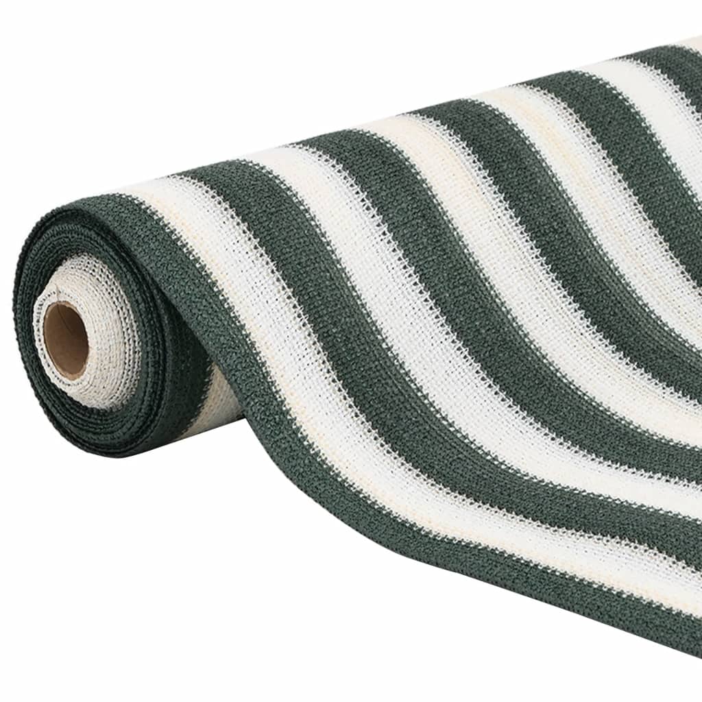 vidaXL Privacy Net Green and White 1,5x10 m HDPE 195 g/m²