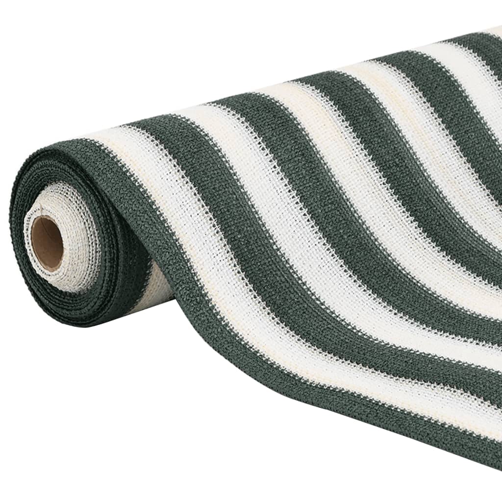 vidaXL Privacy Net Green and White 1,5x25 m HDPE 195 g/m²