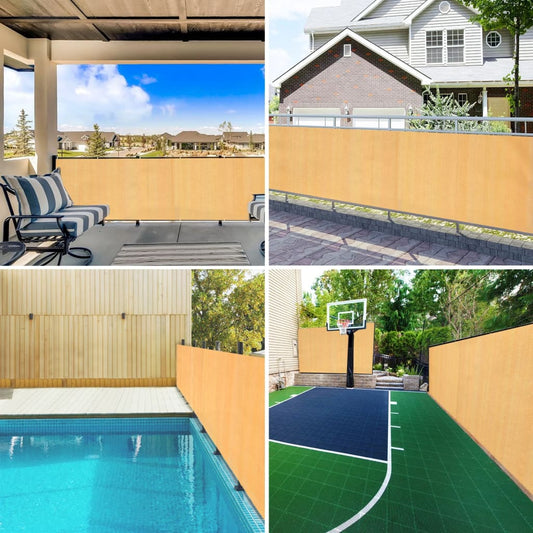 vidaXL Privacy Net Sand 1,5x25 m HDPE 150 g/m²