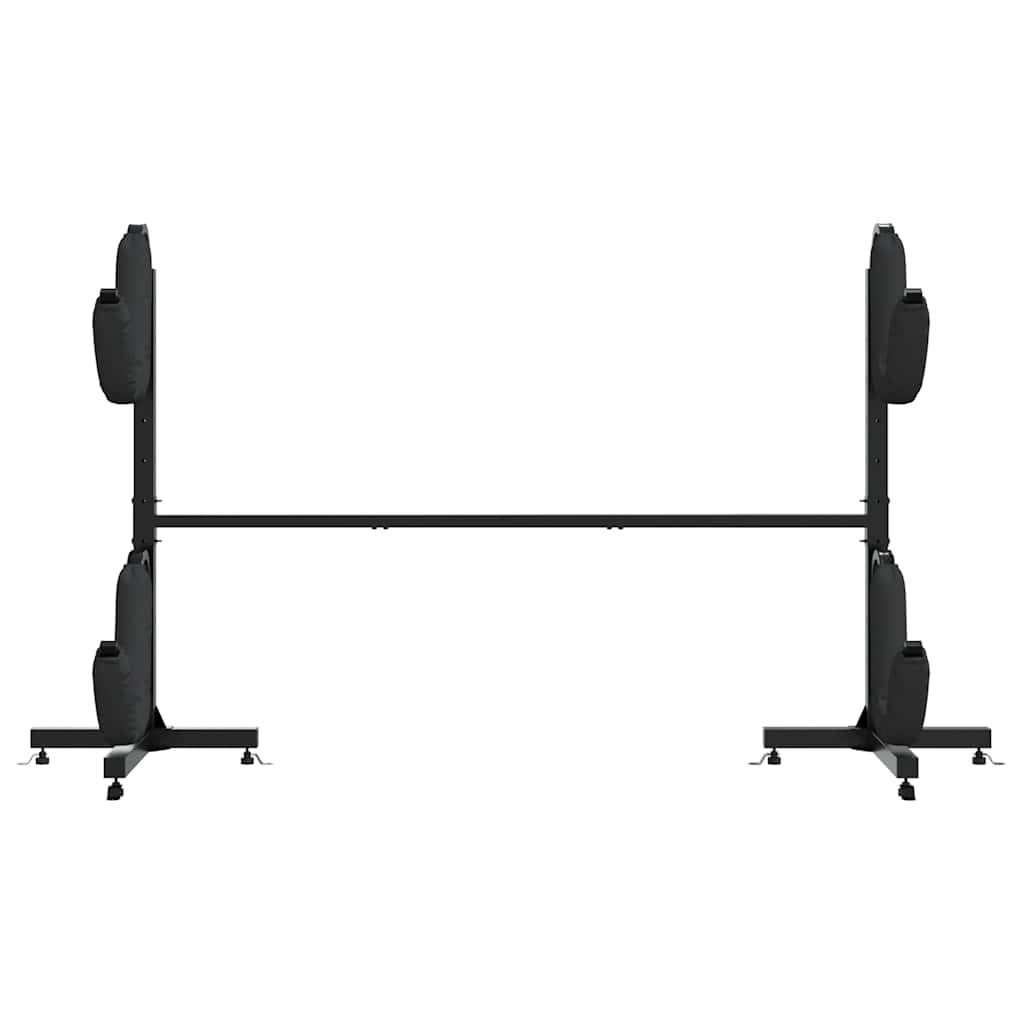 vidaXL Kayak Storage Rack for 2 Kayak 250x57x127,5 cm Steel
