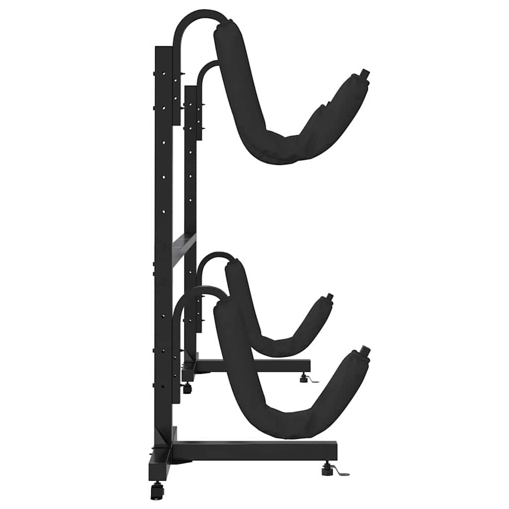 vidaXL Kayak Storage Rack for 2 Kayak 250x57x127,5 cm Steel