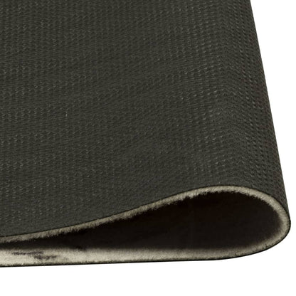 vidaXL Kitchen Rug Washable Coffee Brown 45x150 cm Velvet