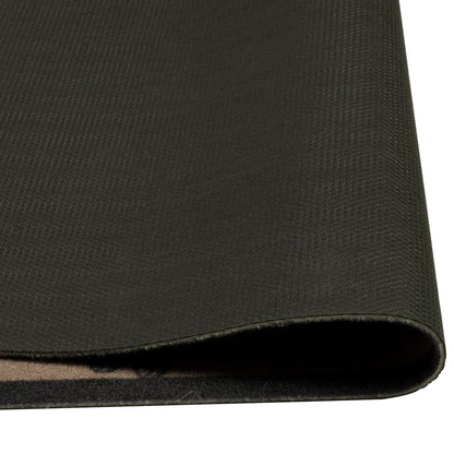 vidaXL Kitchen Rug Washable Morning Brown 45x150 cm Velvet